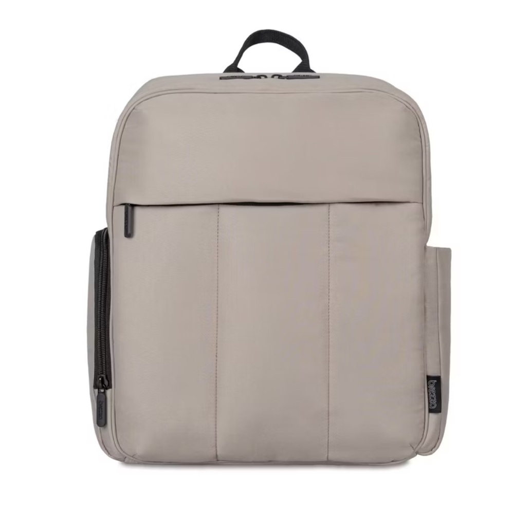 Baby Brezza Quilted Puffer Backpack Diaper Bag - Taupe
